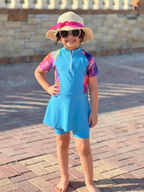 Burkini Fille Ciel