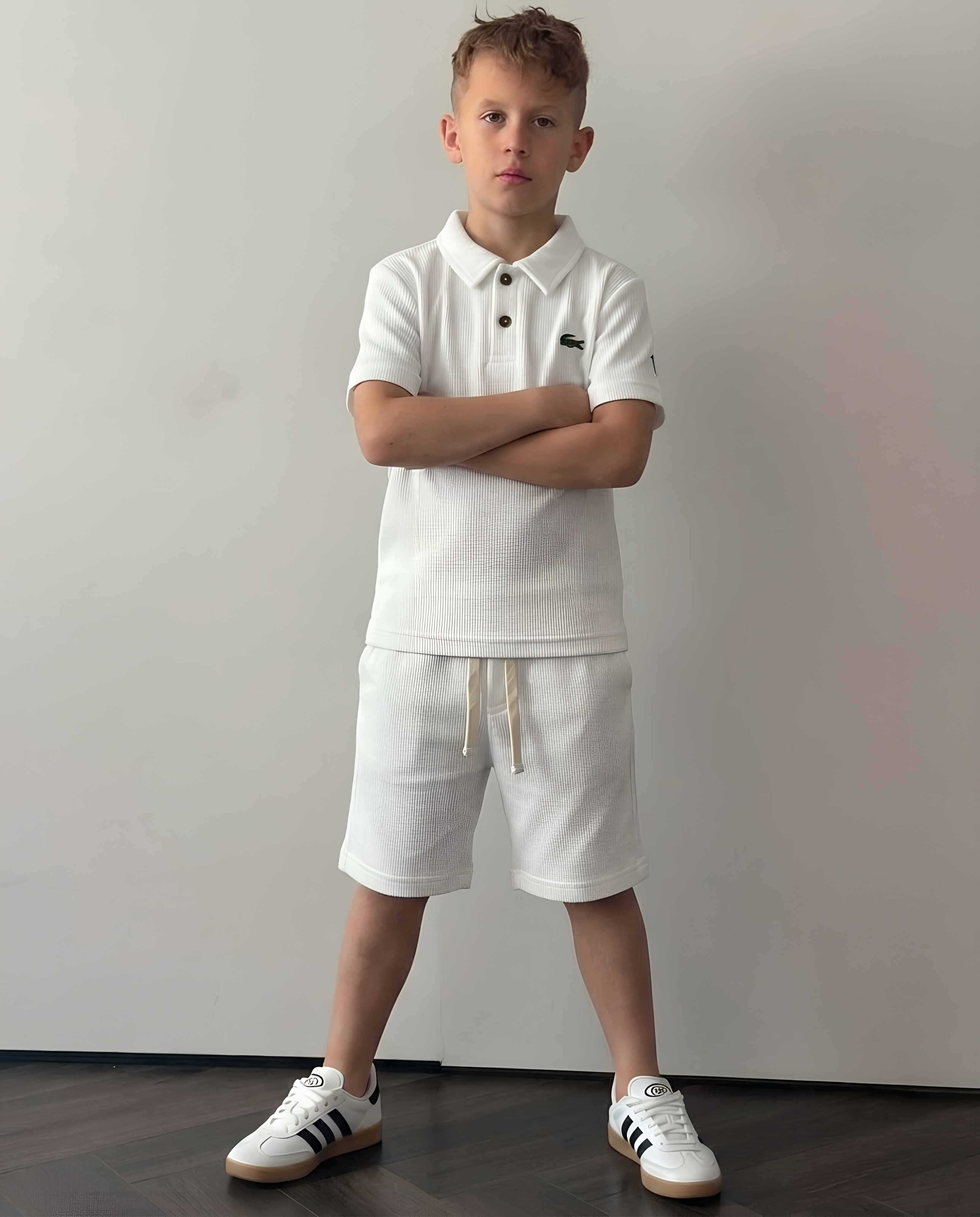 SET Lacoste blanche