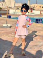 Burkini Fille Rose Bb