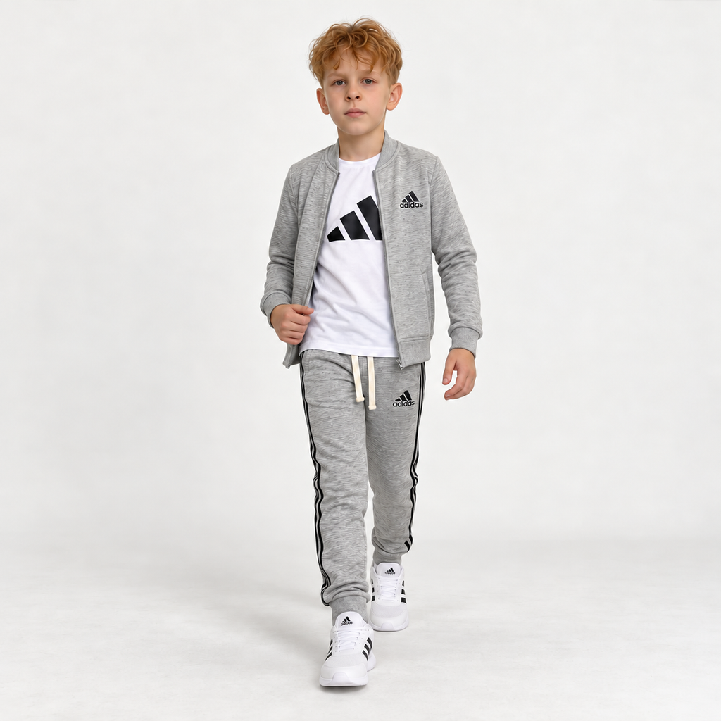Adidas 3 piece Gris Claire