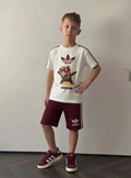 SET Adidas Capybara Bordeaux